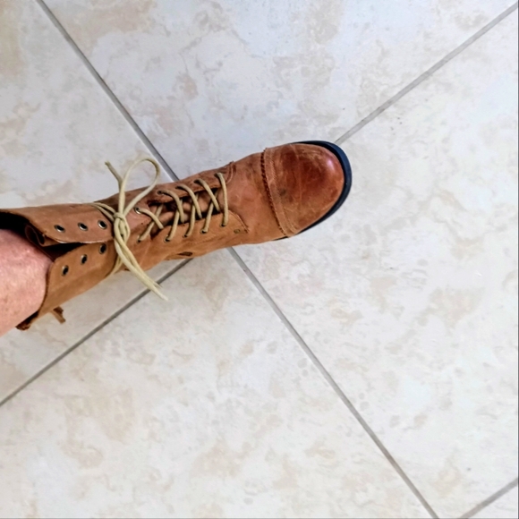 🤎VTG y2k Aldo leather boots - Picture 8 of 9